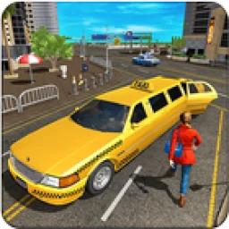 أيقونة Limo Taxi Driver Simulator : City Car Driving Game